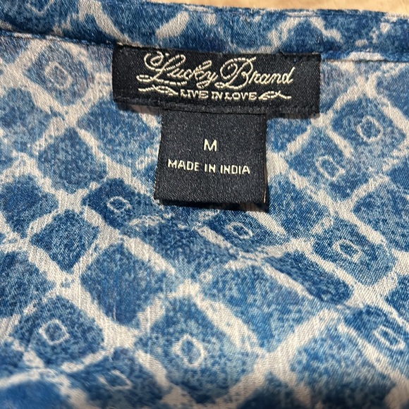 Lucky Brand Sheer Top - Picture 5 of 8